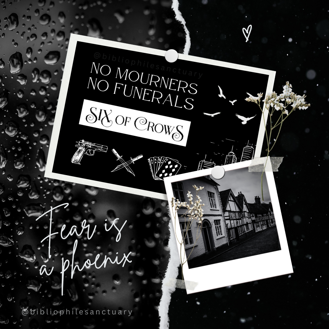 [MY] Six of Crows Kaz Brekker & Inej Inspired Postcard ‐ Bibsy Bookish
